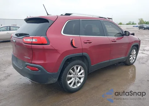 2014 Jeep Cherokee Limited из США, поврежденный, VIN 1C4PJLDS6EW223639